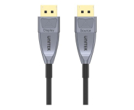 Kabel komputerowy UNITEK DisplayPort 1.4 15m - optyczny, AOC, 8K